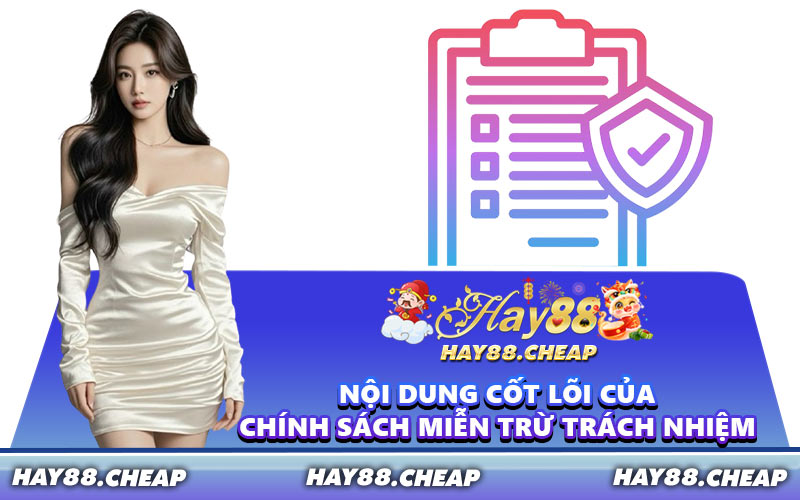 Nội Dung Cốt Lõi Của Chính Sách Miễn Trừ Trách Nhiệm